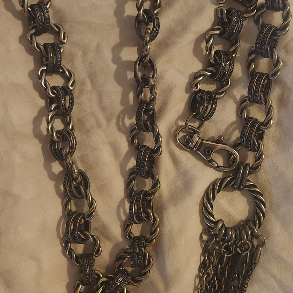VTG Chunky Chainlink Belt - Picture 13 of 16